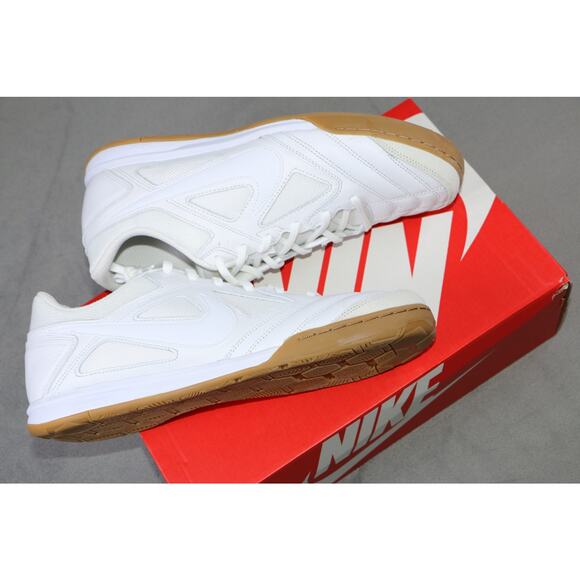 Nike Gato Indoor Soccer Shoes Men’s Size 12 White Gum Sole Futsal HQ6019-100 main image 5